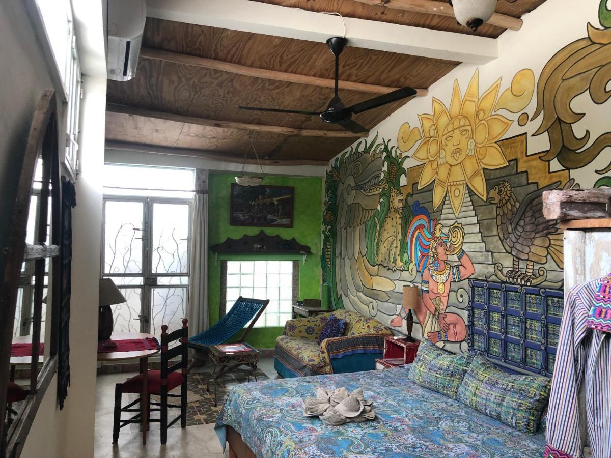 Pueblo Maya By Majikal B&B Merida Bagian luar foto